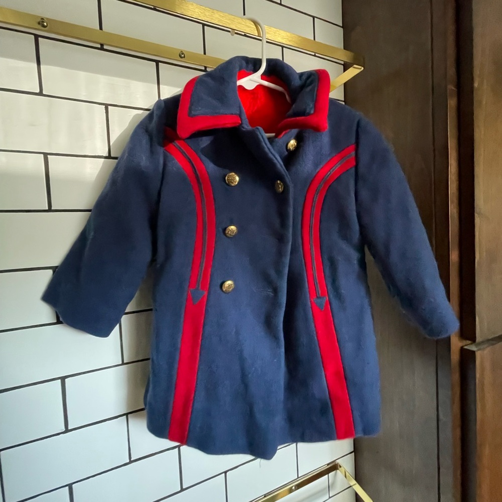 Vintage girls coat union made